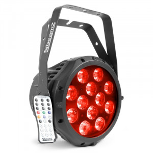 BeamZ LED PAR Profesional 12x 18W 6-in-1 BWA412 IP65 carcasa de aluminiu - Img 1