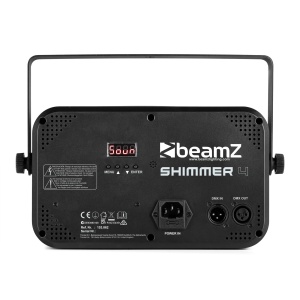 BeamZ SHIMMER4 – Efect de lumini 6-in-1 cu laser și stroboscop, DMX, LED RGBW-UV 153.862 - Img 6