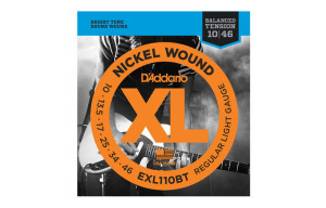 Corzi chitara electrica 10-46 Daddario EXL110 Balanced Tension