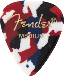 Fender Classic Celluloid Confetti 351 Shape Medium
