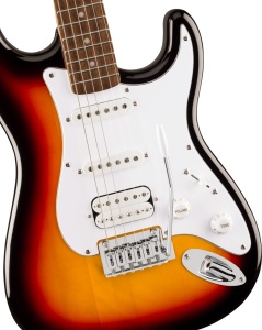 Fender Squier Affinity Series Stratocaster Junior HSS LRL 3-Color Sunburst Chitară electrică