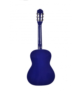 Flame CG 821 BL – Chitară clasică 3/4 pentru începători, lemn de tei, culoare albastră - Img 4