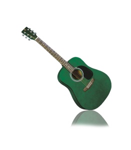 Flame FG 229-41 GRS – Chitară acustică Dreadnought cu corzi metalice, top din molid, finisaj verde 406280