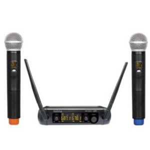 Karma SET 8202 – Sistem dual de microfoane wireless de mână UHF