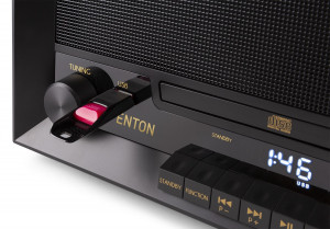 Pick-up Bluetooth, finisaj din lemn, Fenton RP135W - Img 6