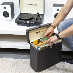 Pick-up Fenton RP115C 102.107 Bluetooth, piele PU, gri