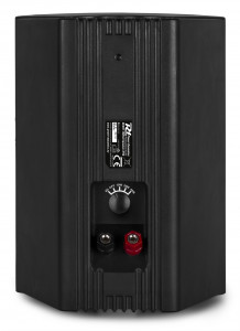 Power Dynamics BC65V set boxe exterior negre 150W, 100V/8 Ohm, IPX5, 952.112 - Img 3