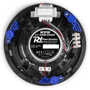 Power Dynamics NCSP6B boxa tavan, 100V, 2 căi, 30W RMS, 6.5", negru 952.608 - Img 5