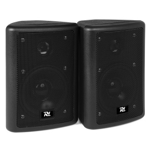 Power Dynamics ODS40B – Set 2 boxe pasive 2 căi, 4", 75W, 8 Ohmi, negre 100.015