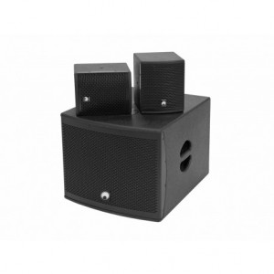 Subwoofer activ Omnitronic MOLLY-12A bass 12'' cu DSP, Bluetooth, 700 W RMS