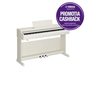 Yamaha Arius YDP-166 WB, Pian digital 88 clape GrandTouch-S, CFX, Bluetooth, White Birch