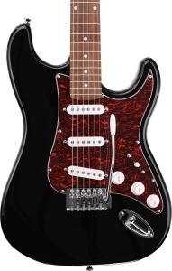 Arrow Tonecaster ST 111 Abyss Black Rosewood/T-shell - Chitara Electrica SSS Stratocaster - Img 2