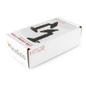 Audizio HTS20 Set de 2 suporturi de boxe pentru perete, negru, 2x3.5 kg - Img 8