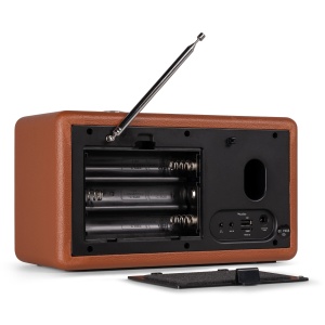 Audizio TUNE60 102.382 Radio FM, 40W, Bluetooth/USB/FM/DAB+, maro - Img 9