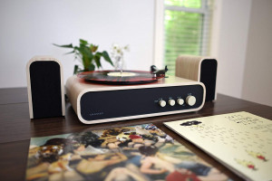 CR6035A-NA Set Pick-up Bluetooth cu boxe Crosley Gig - Natural - Img 5