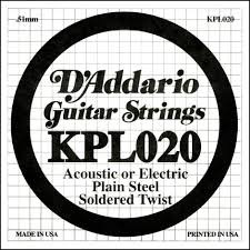 Daddario KPL020