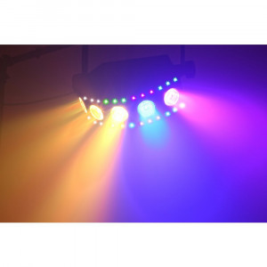 Efect lumini DMX LED DJ X5 cu Stroboscop - Img 2