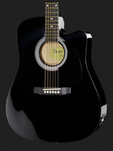 Fender Squier SA-105CE Black - Img 8