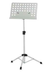 Gewa Orchestra Stand OMS-10WH, Stativ partituri , reglabil 67–120 cm, alb