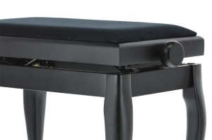 Gewa scaun pian deluxe classic Negru Mat - Img 4