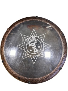 K&N Darbuka Egypt maron 22x43 cm – Darbuka orientală din aluminiu, fabricată în Turcia - Img 4