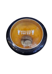 K&N Darbuka Egypt negru 22x48 cm – Darbuka orientală din aluminiu cu husă și față de rezervă, fabricată în Turcia - Img 2