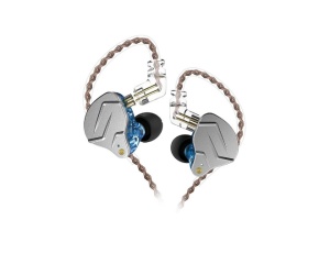 KZ Acoustics ZSN PRO Blue – Căști profesionale in-ear cu driver dinamic si balanced armature, cablu C-pin