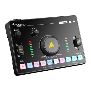 Maono AMC2 Neo – Mixer Audio și Placă de Sunet Profesională pentru Streaming și Podcast