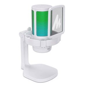 Maono DGM20 Alb – Microfon de Gaming USB cu Control Tactil și Estetică Premium - Img 4