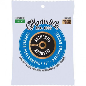 Martin MA530 Extra Light Corzi chitara acustica Phosphore Bronze