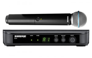 Microfon fara fir voce Shure BLX24/Beta58A