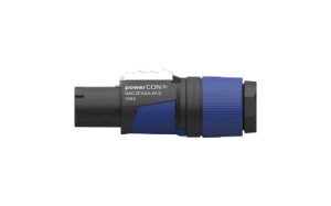 Neutrik NAC3FXXA-W-S - Conector PowerCON Power-In mamă pentru alimentare profesională - Img 2