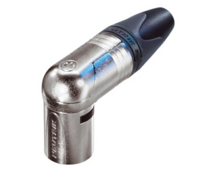 Neutrik NC3MRX - Conector XLR tată 3 pini cu unghi de 90°
