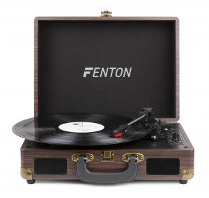 Pick-up Bluetooth finisaj lemn maro Fenton RP115B - Img 4