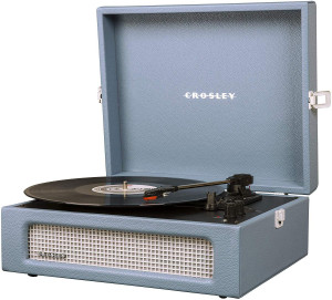 Pick-up cu Bluetooth, Crosley Voyager - Washed Blue - Img 2