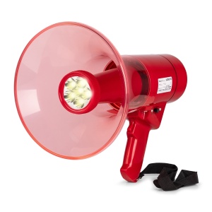 Portavoce Vonyx MEG050 50W 952.011, portavoce cu LED, 50W, 1000m Bluetooth/USB/SD, rosu - Img 2