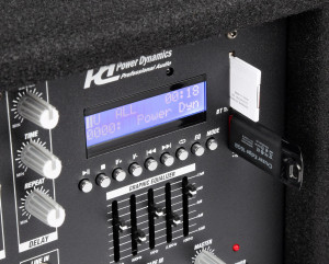 Power Dynamics PDM-C805A – Mixer cu amplificare 8 canale, Bluetooth, USB/SD și 150W RMS - Img 4