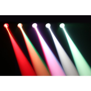 Proiector glob Beamz PS10W Pin Spot 151.259, LED RGBW 10W, DMX