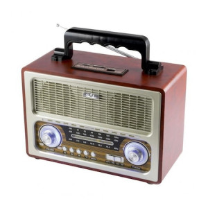 Radio portabil retro, MP3, BT, 3 benzi RRT 3B