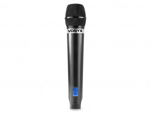 Sistem 2x microfoane fara fir UHF 16 canale Vonyx WM61 - Img 4