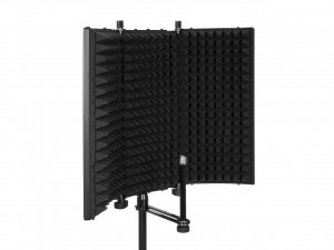Omnitronic AS-03 Sistem de absorbție pentru microfon, pliabil