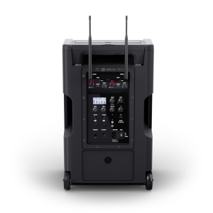 Sistem portabil PA LD Systems ANNY 10 HHD 2 B8 cu baterie, 2 microfoane fara fir