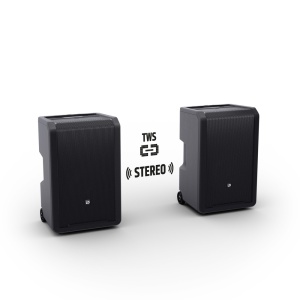 Sistem portabil PA LD Systems ANNY 10 HHD 2 B8 cu baterie, 2 microfoane fara fir