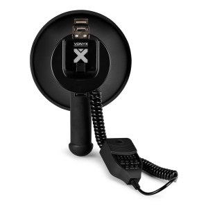 Vonyx MEG075 portavoce cu acumulator, 952.024, 75W, 1300m, Bluetooth/USB/SD, negru mat - Img 4