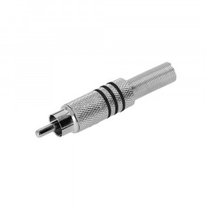 Adam Hall Conector RCA 3 STAR CR2BLK