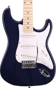 Arrow Tonecaster ST 111 Oceanic Maple/White - Chitară electrică tip Stratocaster, 3 doze single-coil, gât din arțar canadian - Img 3