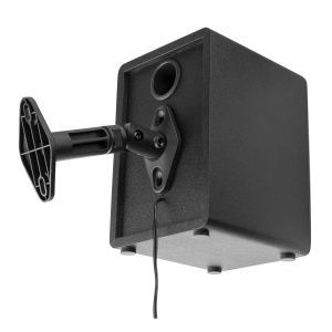 Audizio HTS20 Set de 2 suporturi de boxe pentru perete, negru, 2x3.5 kg - Img 9