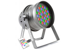 BeamZ Led PAR64 Can 36x3W Alu RGB IR DMX - Img 1