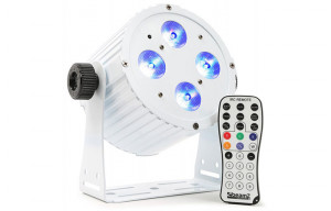 BeamZ Par LED spot 4x 18W Profesional aluminiu BAC404W - Img 3