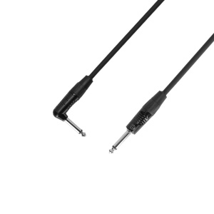 Cablu instrumente Adam Hall 4 STAR IPR0060 - cablu jack 6.3mm mono-jack 6.3mm mono in unghi